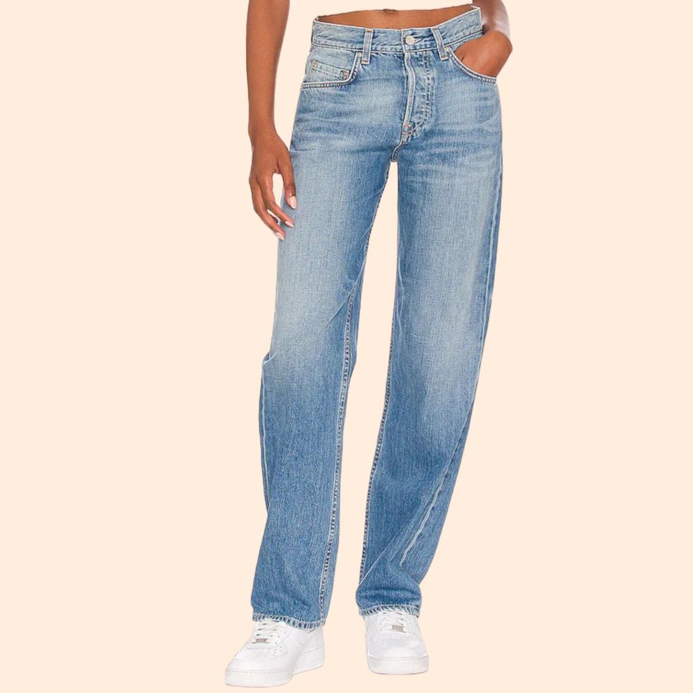 GRLFRND Blue Boyfriend Jeans